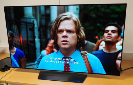 LG OLED55B6 gir svært god bildekvalitet. Her fra Netflix-serien "Daredevil" som vises i ekte 4K-oppløsning.