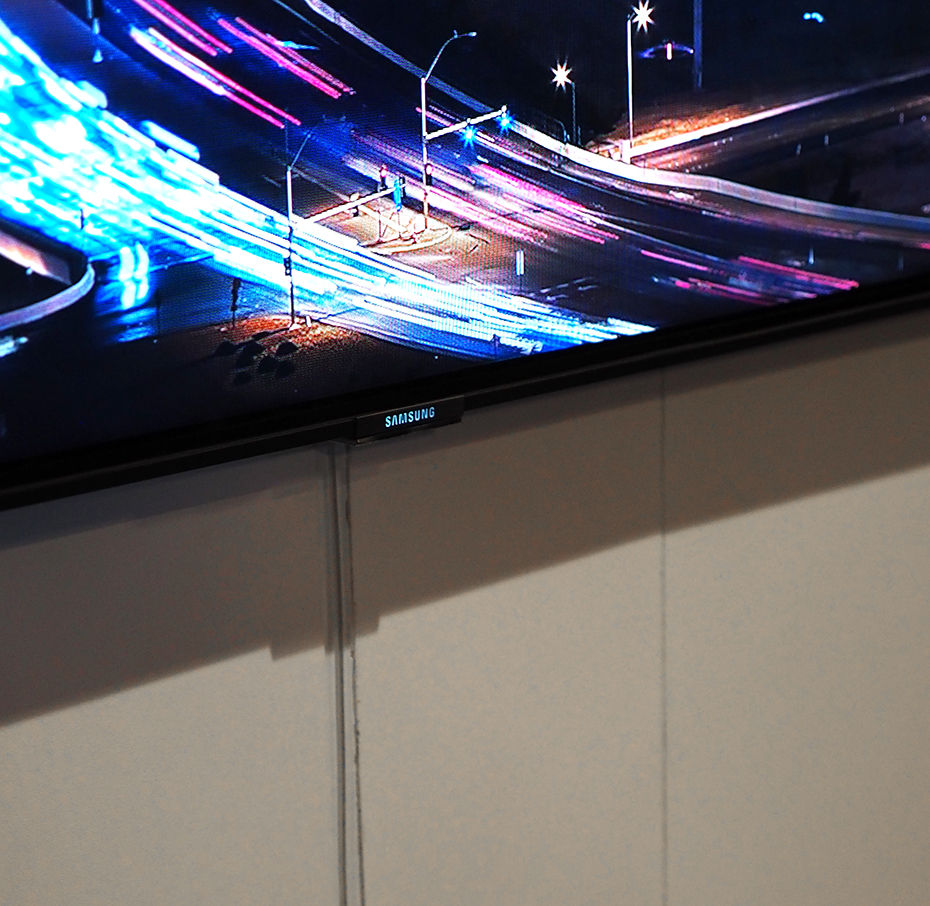 Kan Samsungs LCD-tv’er endelig udfordre OLED? 5 Den optiske tilkoblingskabelen er nesten usynlig. Foto: Geir Gråbein Nordby