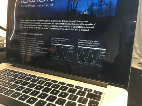 Ren strøm eller beskidt strøm - det er spørgsmålet 1 Isotek Laptop presentation