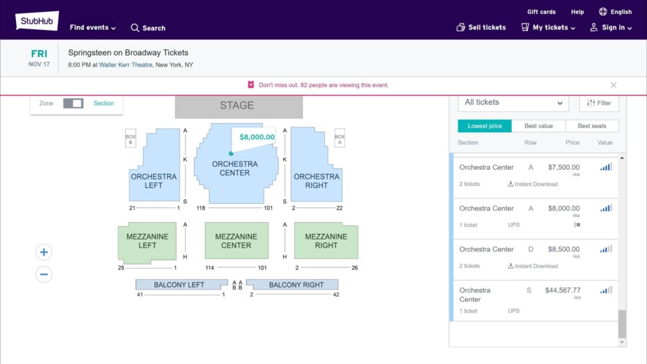 StubHub