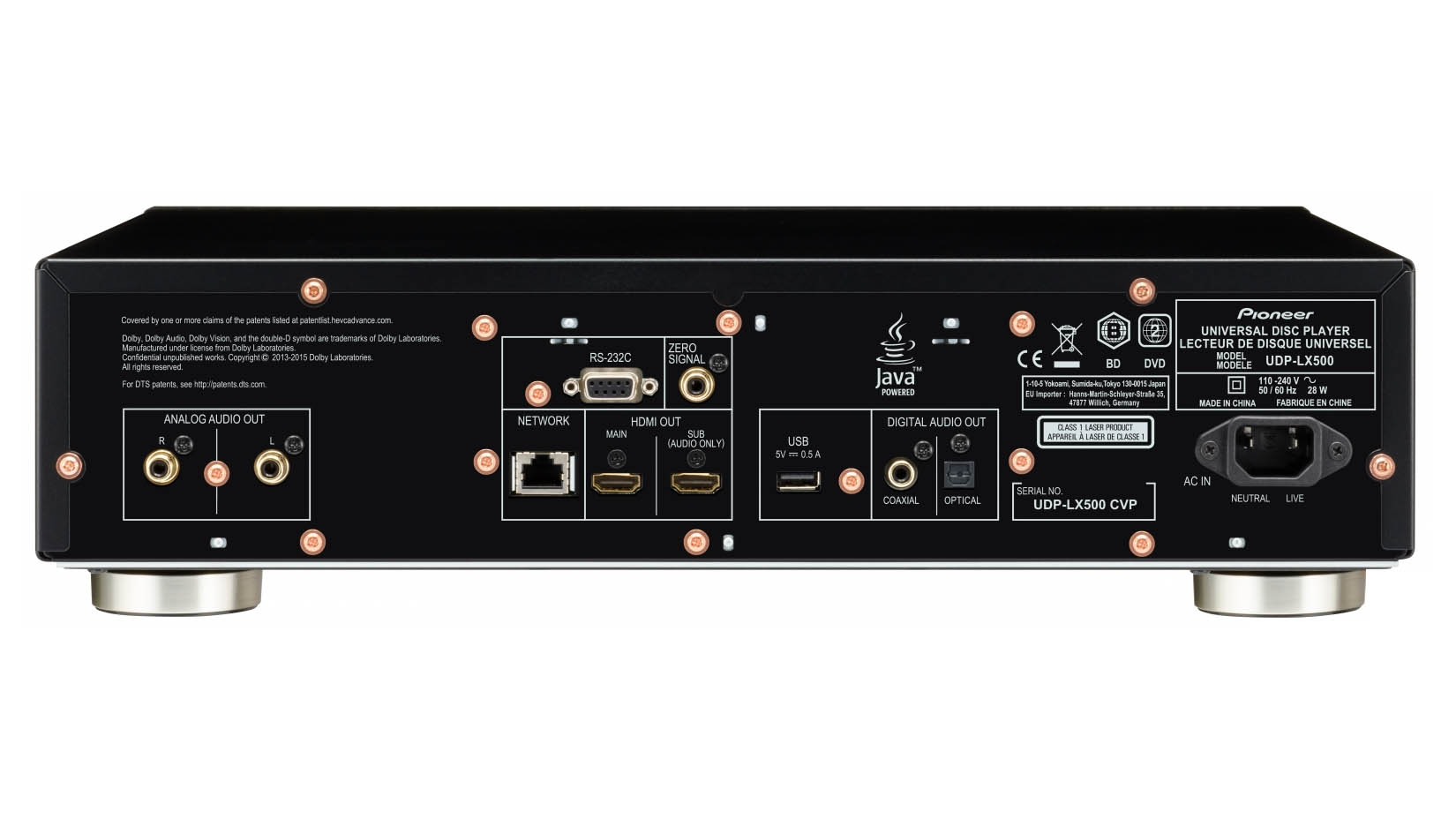 Pioneers første 4K Blu-ray-spillere oser kvalitet 1 Pioneer UDP-LX500