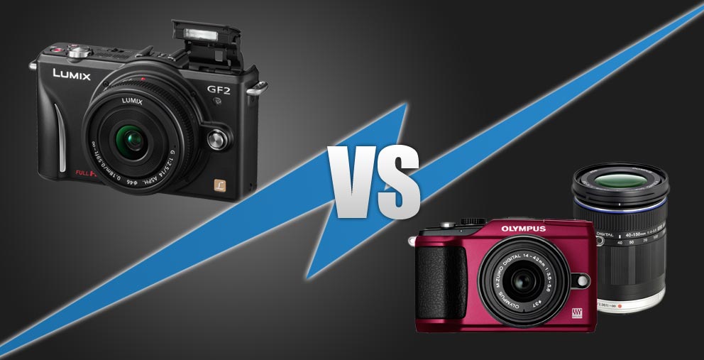 Olympus PEN E-PL2 vs Panasonic Lumix GF2