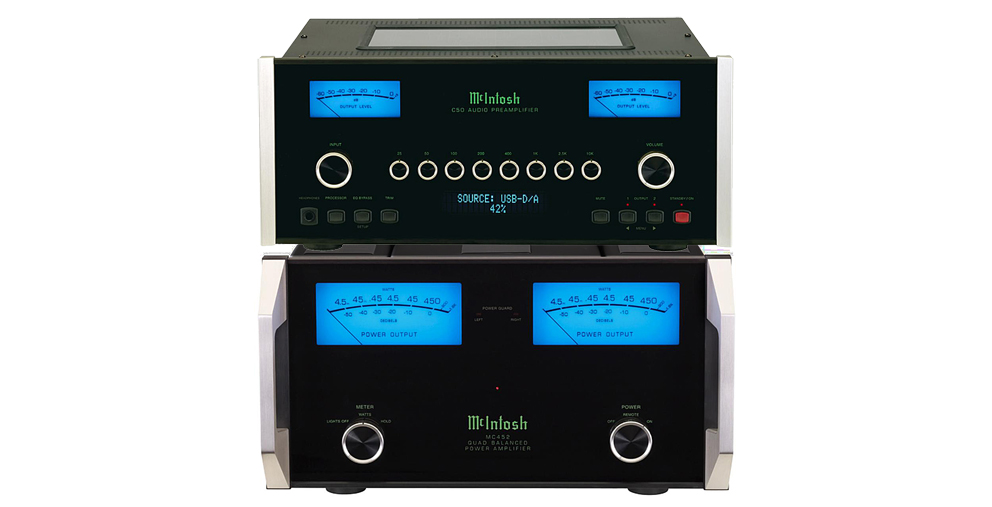 McIntosh C50 og McIntosh MC452