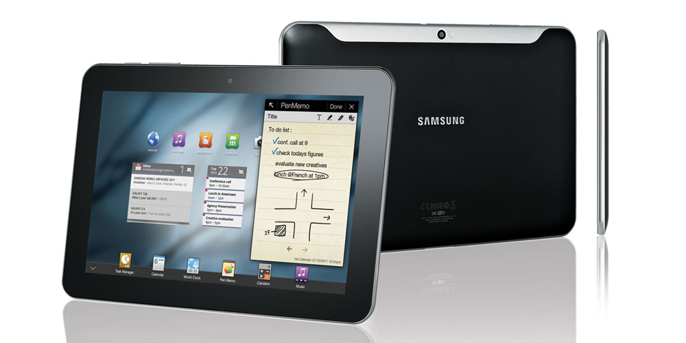 Samsung Galaxy Tab 10.1 lanseres i august