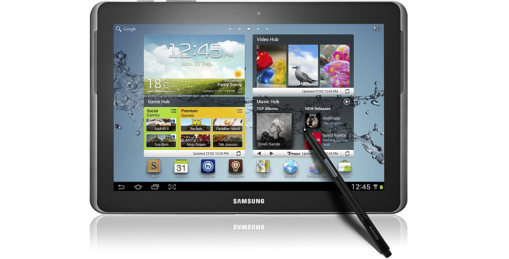 Store skjermer fra Samsung