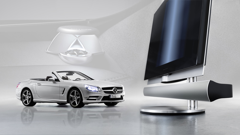 Surround fra Bang & Olufsen i Mercedes-Benz SL