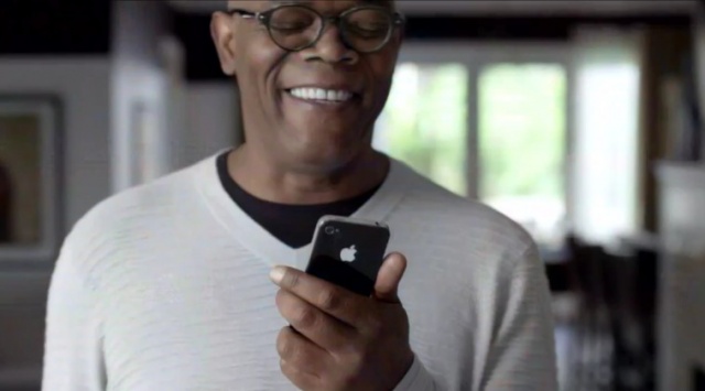 Samuel L. Jackson reklamerer for Apple Siri