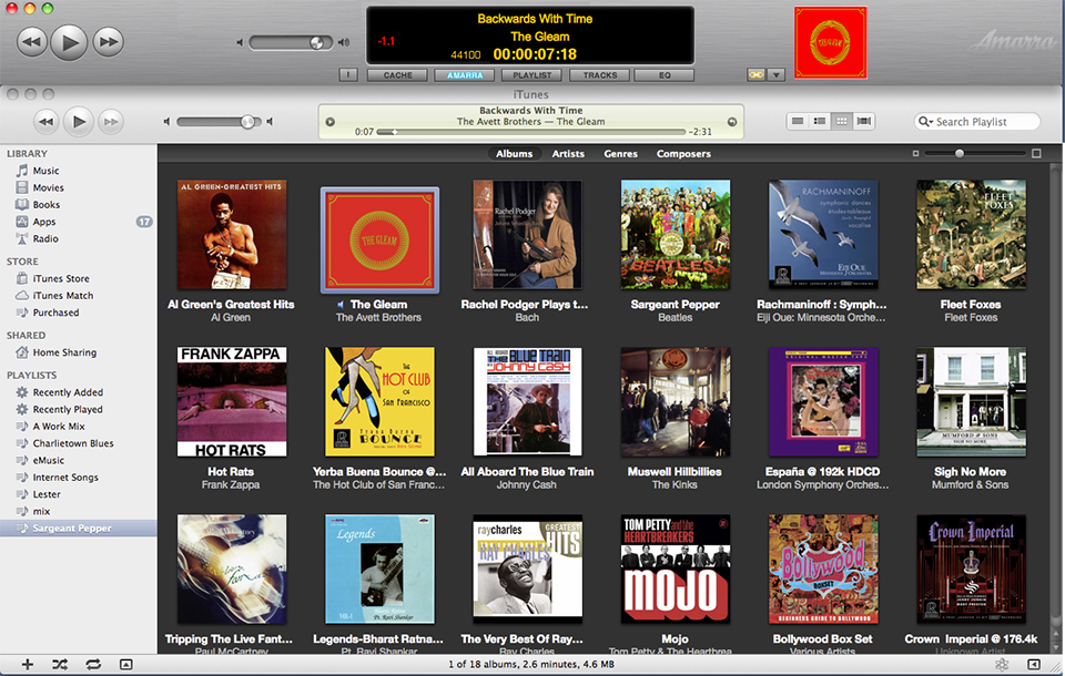 Amarra forbedrer lyden fra iTunes
