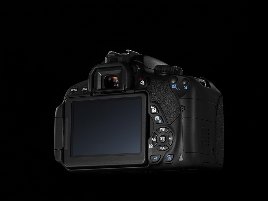 Canon EOS 650D med pekeskjerm