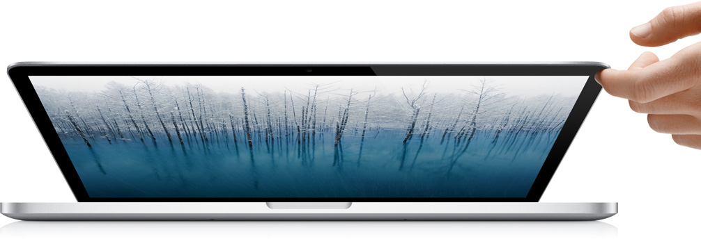 Superskjerm på ny MacBook Pro