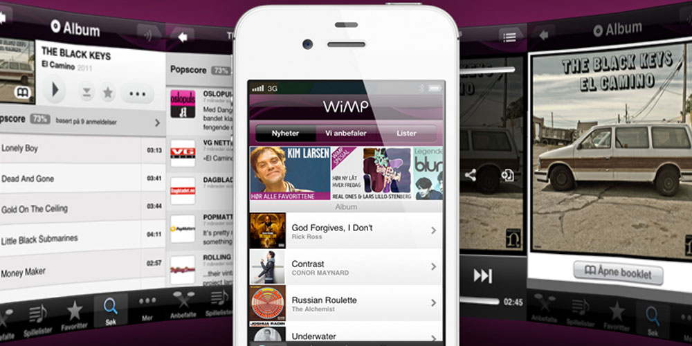 Ny oppdatering av Wimp for iPhone og iPad
