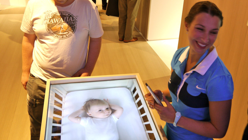 Babycall-kamera fra Grundig