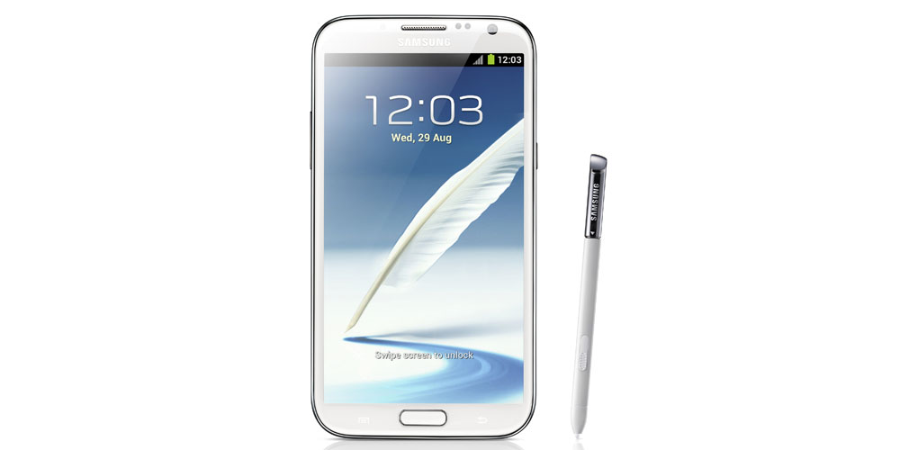 Samsung Galaxy Note II – i handelen nå!