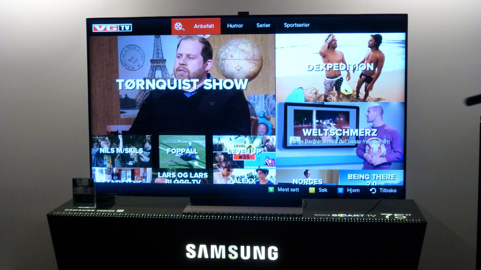 VGTV på Samsung Smart TV