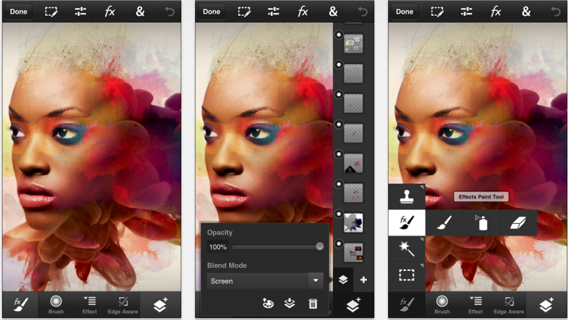 Nå kan du bruke Photoshop på mobilen