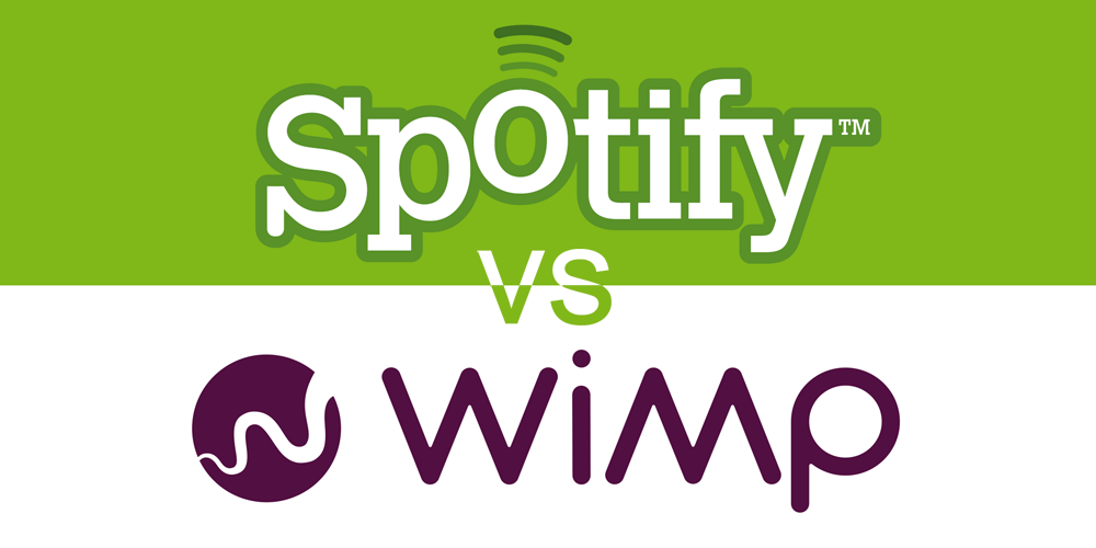 Blindtest av Wimp og Spotify