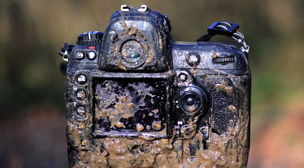 Krasjtesting av Nikon D3s