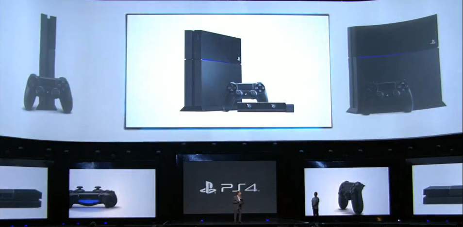 Her er Sony Playstation 4