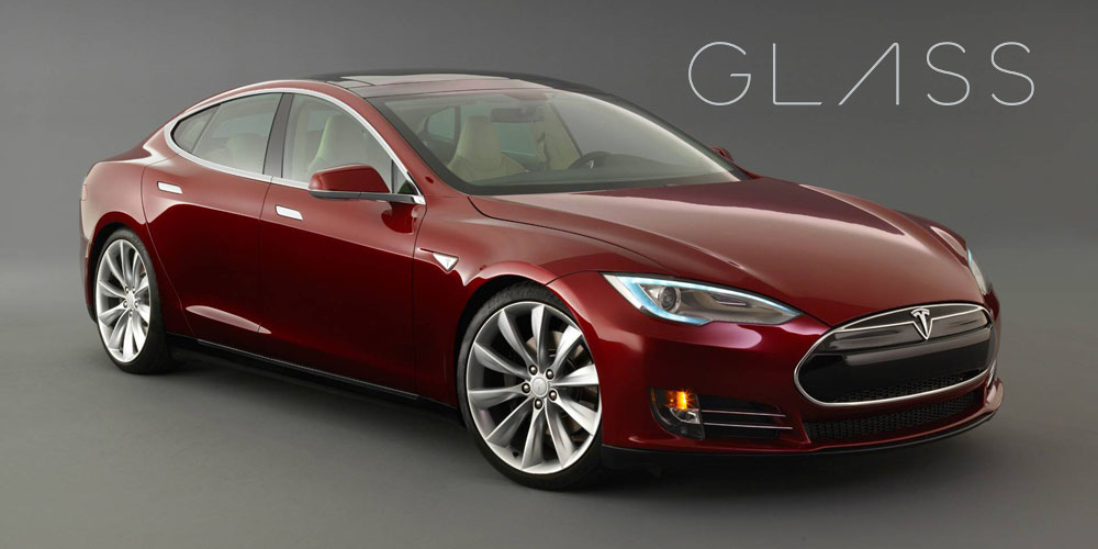 Tesla-app til Google Glass