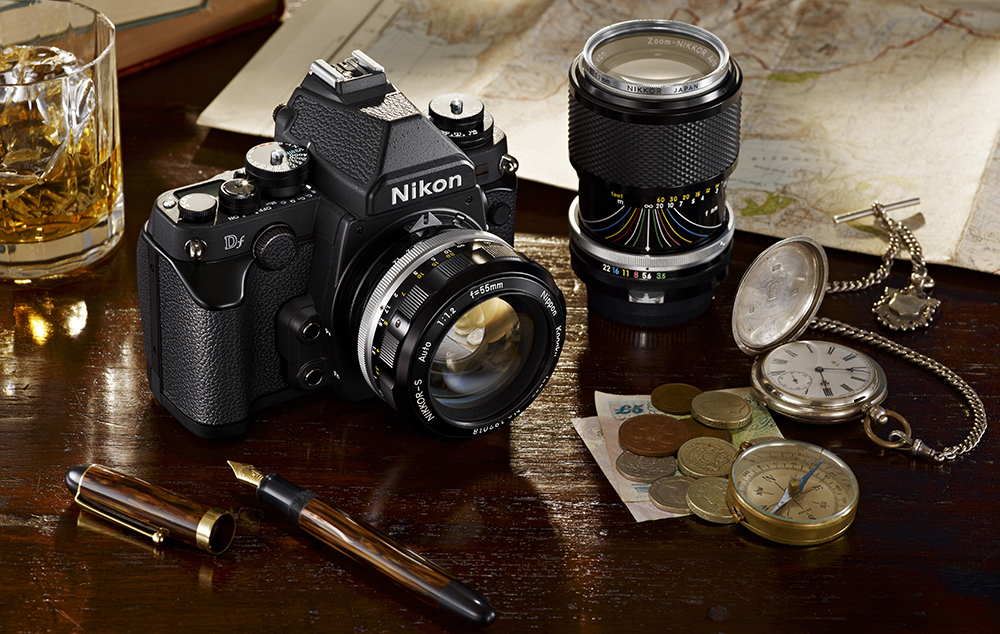 Retro-Nikon med fullformat bildebrikke