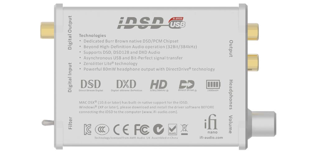 Bærbar DSD-DAC