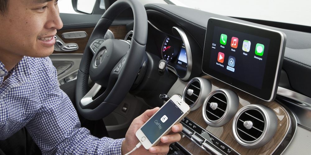 Galleri: CarPlay i ny Mercedes