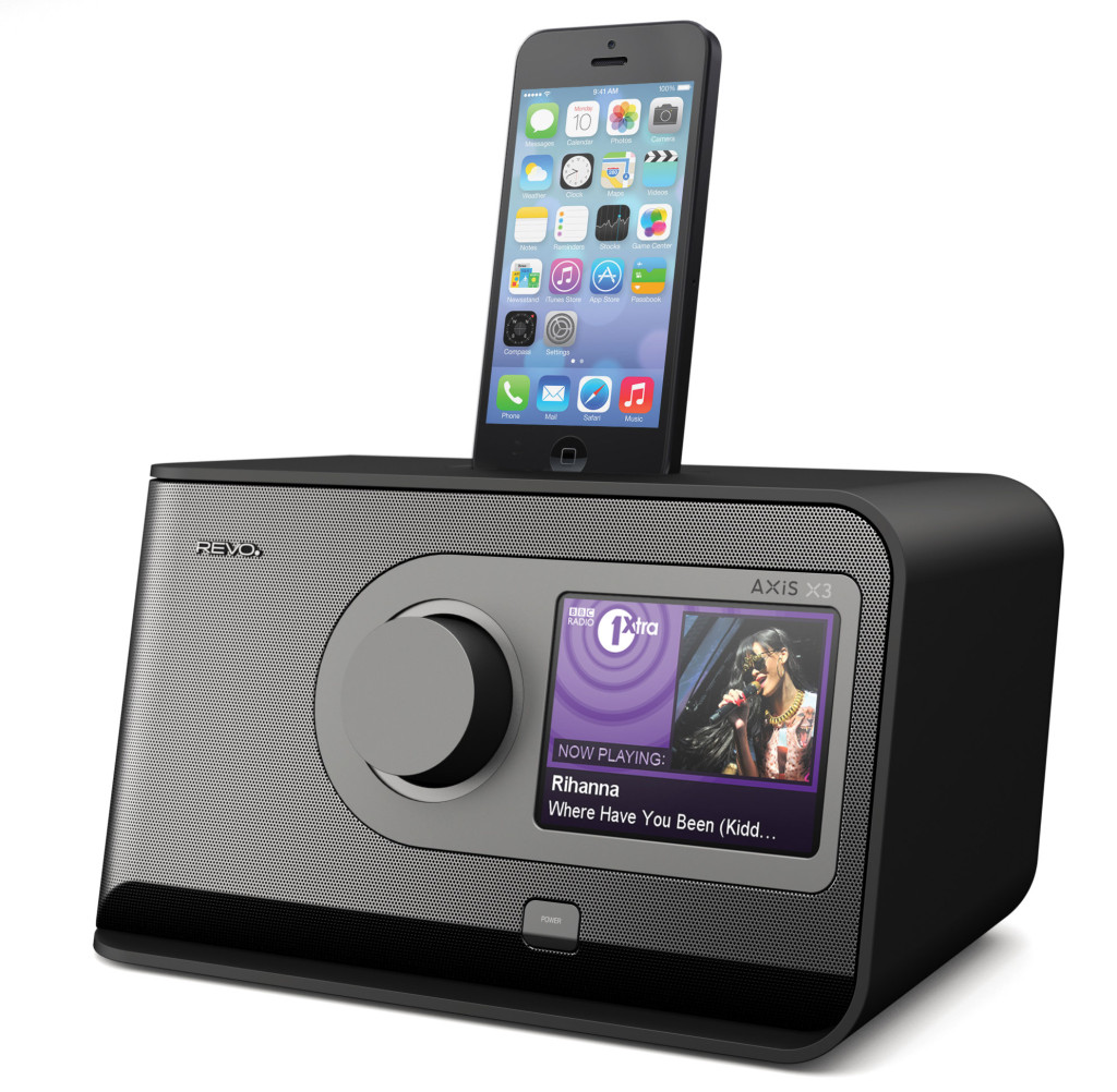 DAB-radio med iPhone 5S dock og bedre lyd
