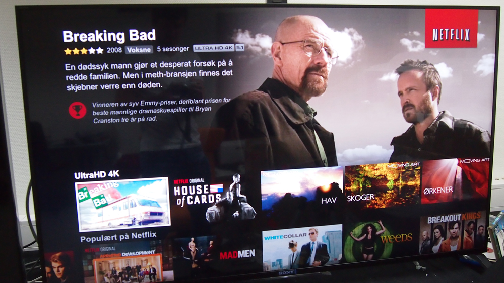 Breaking Bad i 4K-oppløsning