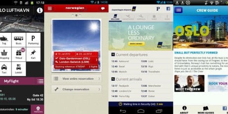 Oppkobling app for reisende