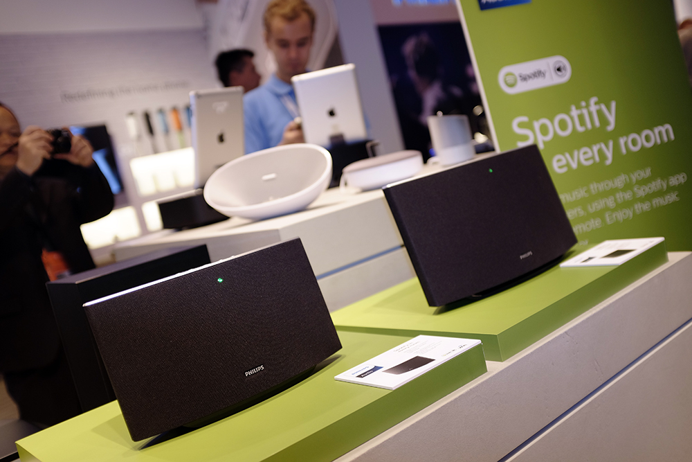 Spotify-høyttalere fra Philips