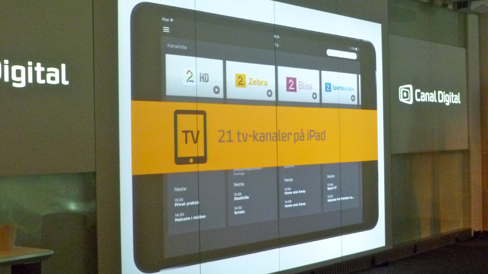 Canal Digital på iPad