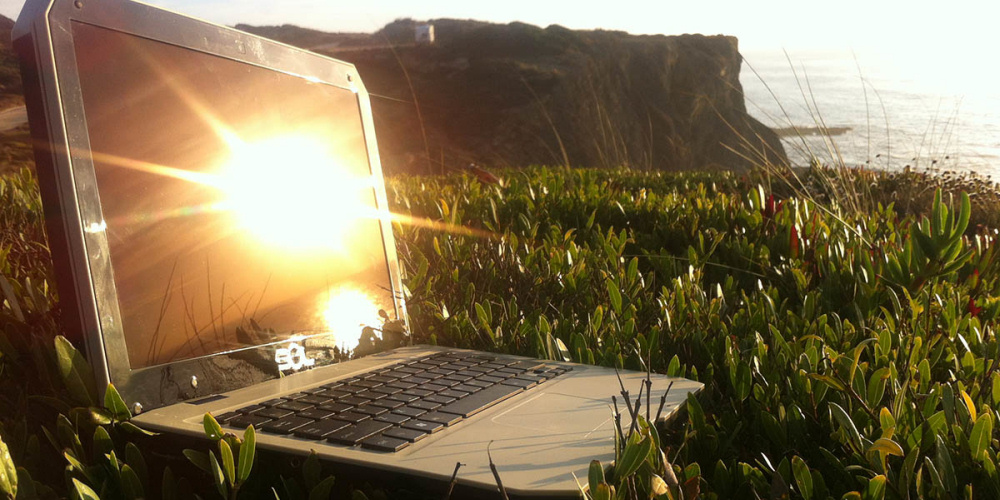 Offroad-laptop får all sin energi fra solen
