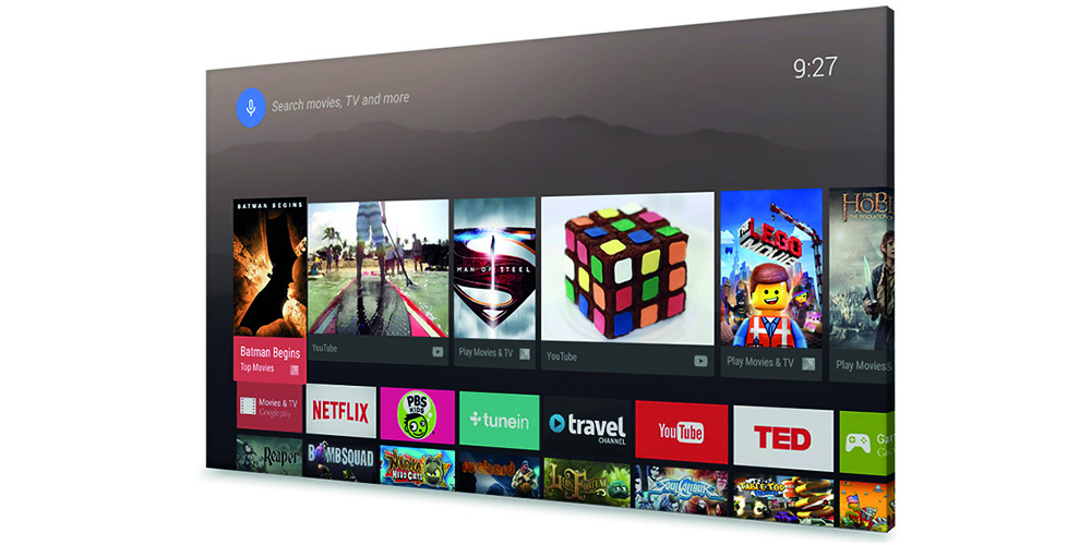 Android-TV fra Sony i 2015