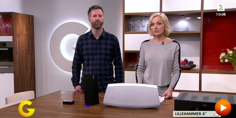 Vi snakker om trådløs lyd på God Morgen, Norge