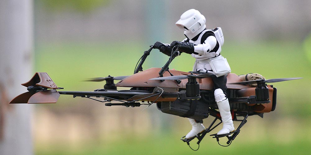 En drone til din Stormtrooper!