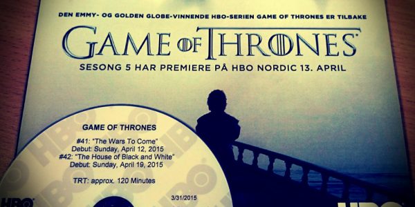 Game of Thrones 5 - premiere på mandag!