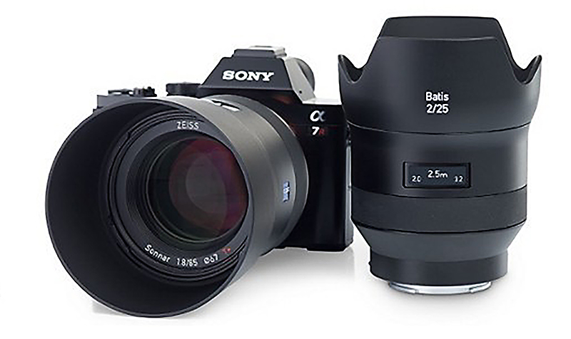 Lyssterk Zeiss-optikk for Sony FE