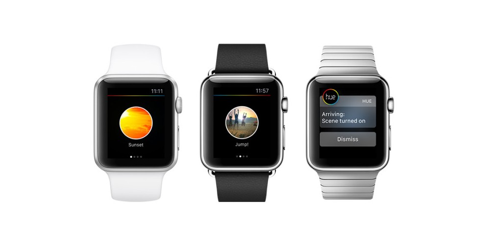 Apple Watch styrer belysningen