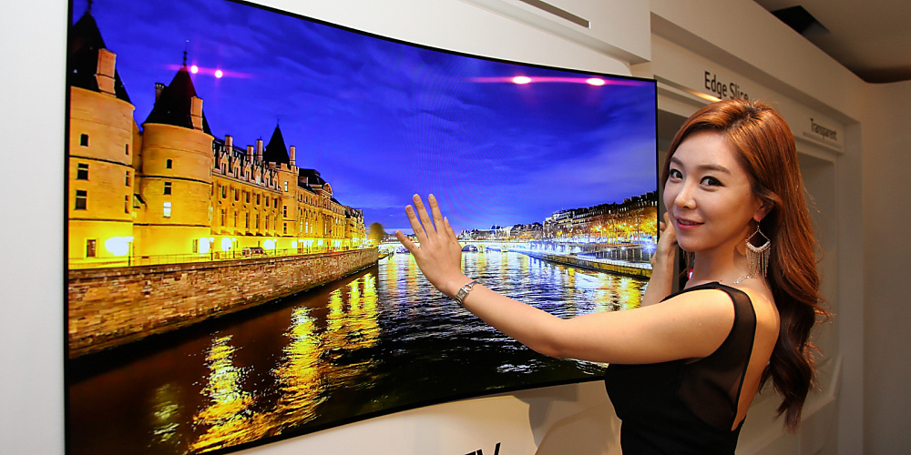 LG presenterer papirtynn OLED-TV