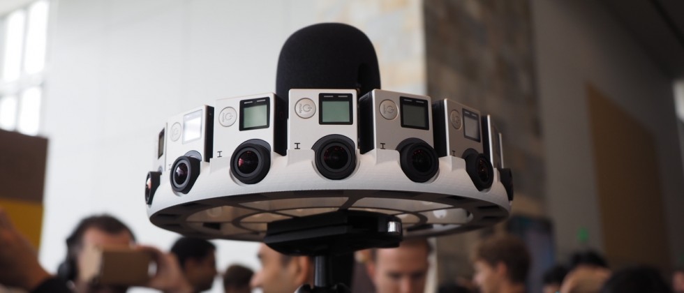 VR-kamerarigg fra Google og GoPro