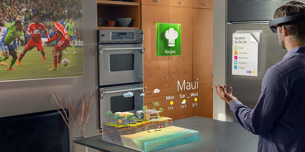 Spennende demo av Microsoft Hololens