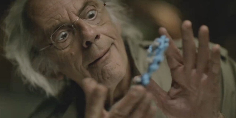 Doc Brown er tilbake fra fremtiden – i Lego