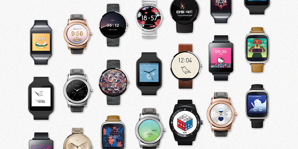 Mange nye urskiver til Android Wear