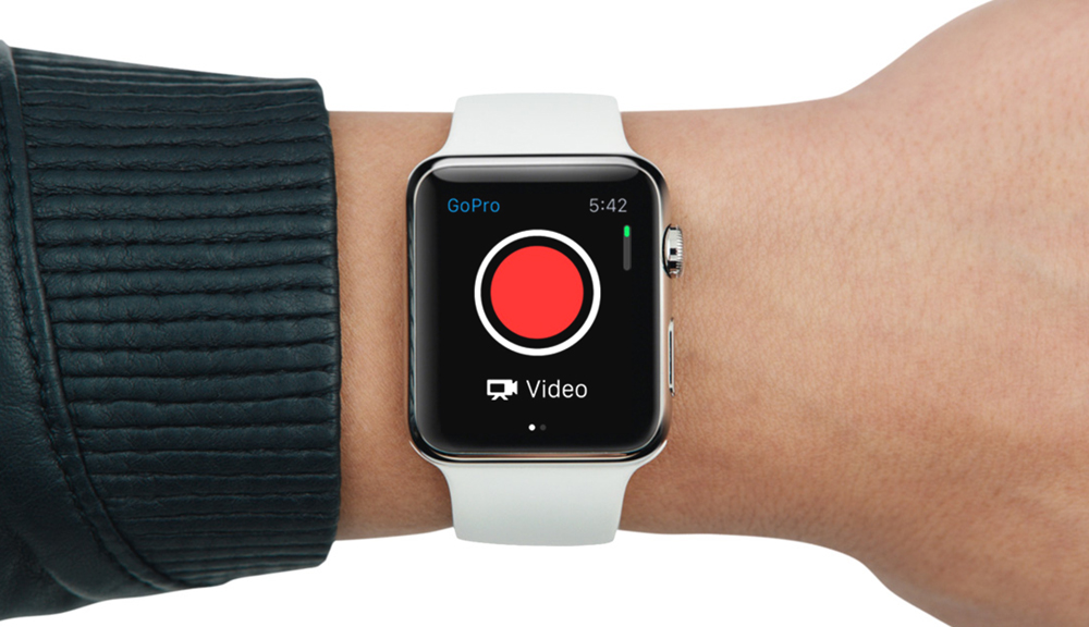 Styr actionkameraet fra Apple Watch