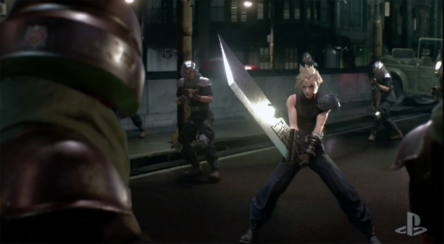 Slik ser nye Final Fantasy VII ut på PS4