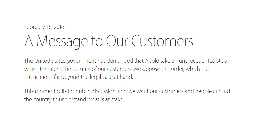 Apple sier nei til FBI