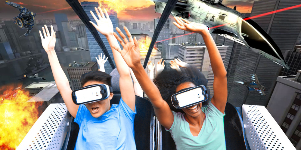 Virtuell virkelighet kommer til ekte berg-og-dalbaner