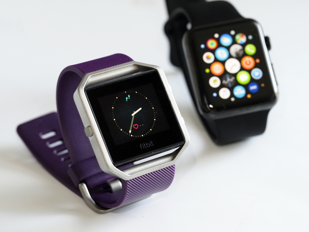 fitbit blaze or apple watch