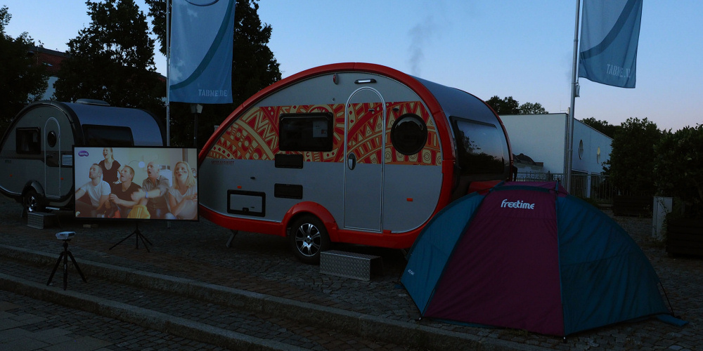 Bærbar hjemmekino til ferien