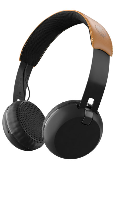 x_Grind Wireless_Black Black Tan_3-4